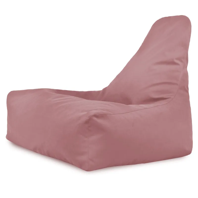 Sitzsack-Sessel mit Rückenlehne Bali - Soft-Velours – Ansicht 3