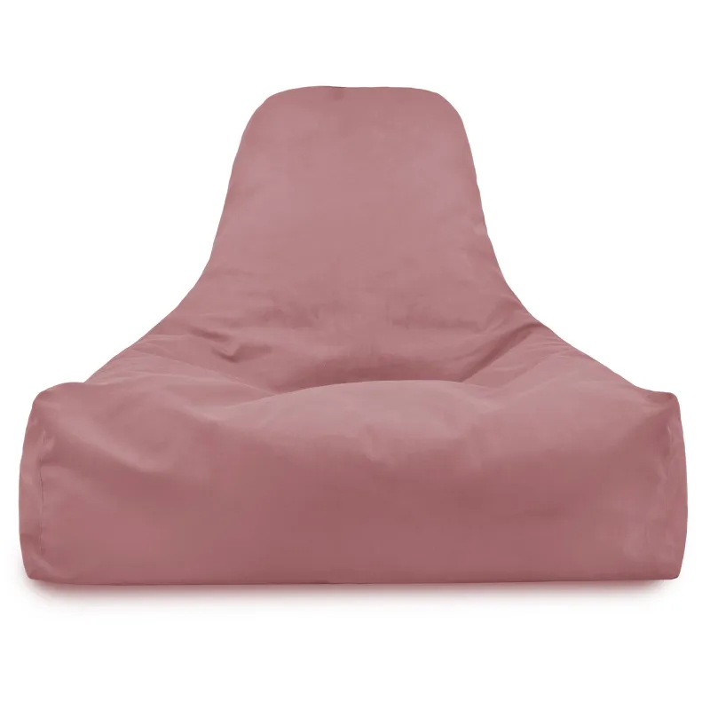 Sitzsack-Sessel mit Rückenlehne Bali - Soft-Velours – Ansicht 18