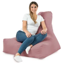 Sitzsack-Sessel mit Rückenlehne Bali - Soft-Velours – Ansicht 78