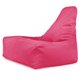 Sitzsack Sessel Bali Plüsch Rosa
