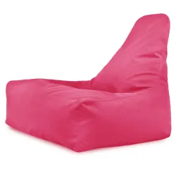 Sitzsack-Sessel mit Rückenlehne Bali - Soft-Velours