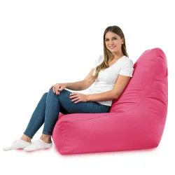 Sitzsack-Sessel mit Rückenlehne Bali - Soft-Velours – Ansicht 49