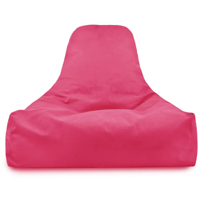 Sitzsack-Sessel mit Rückenlehne Bali - Soft-Velours – Ansicht 19
