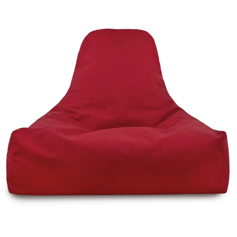 Sitzsack-Sessel mit Rückenlehne Bali - Soft-Velours – Ansicht 20