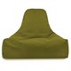 Sitzsack Sessel Bali Plüsch grün