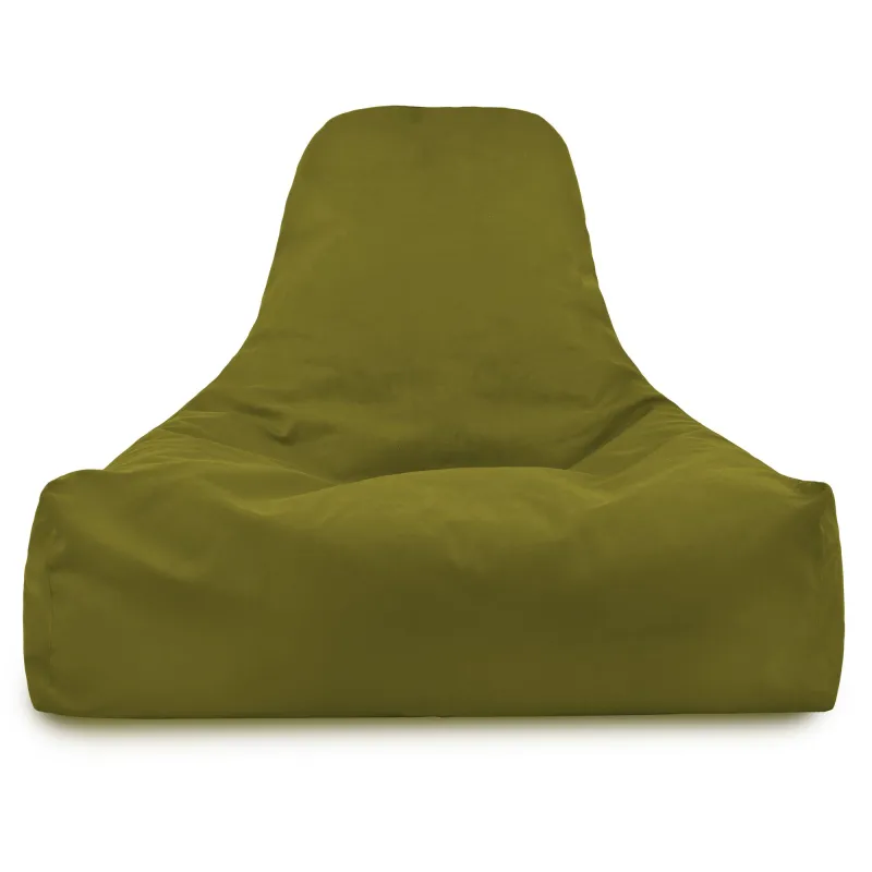 Sitzsack-Sessel mit Rückenlehne Bali - Soft-Velours – Ansicht 21