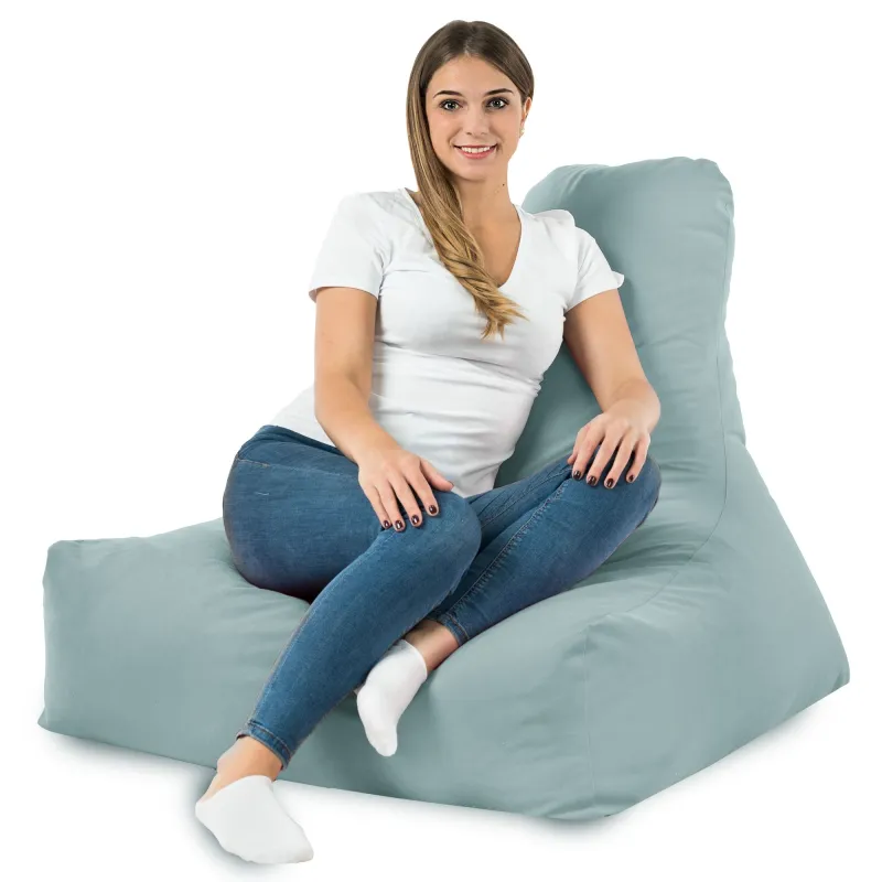 Sitzsack-Sessel mit Rückenlehne Bali - Soft-Velours – Ansicht 83