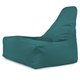 Sitzsack Sessel Bali Plüsch blau