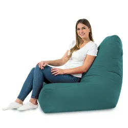 Sitzsack-Sessel mit Rückenlehne Bali - Soft-Velours – Ansicht 54