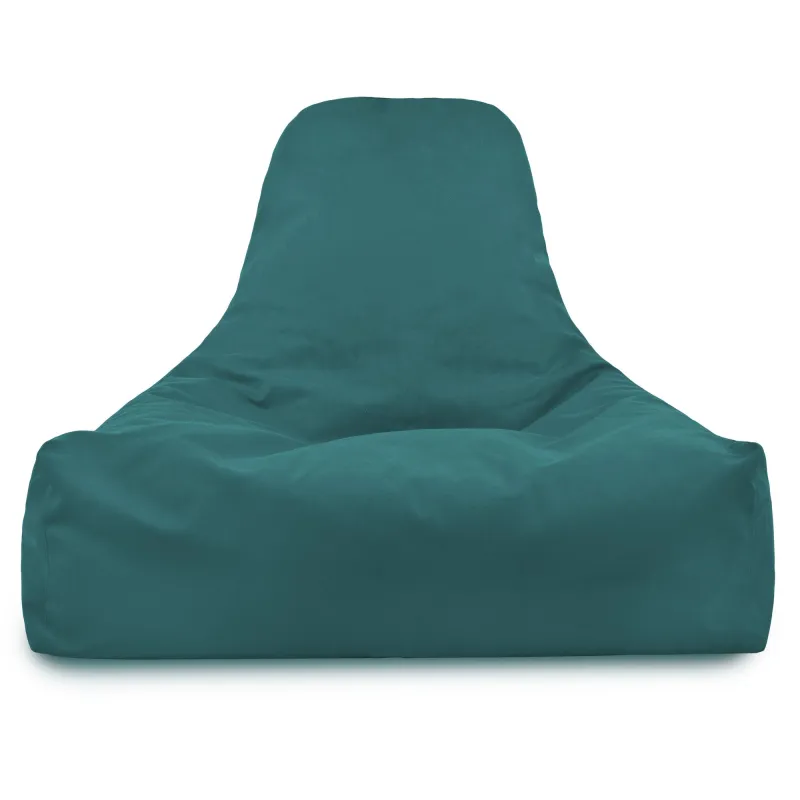 Sitzsack-Sessel mit Rückenlehne Bali - Soft-Velours – Ansicht 24