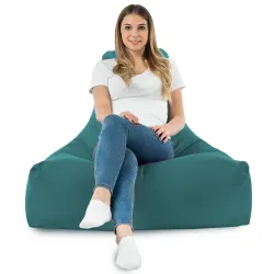 Sitzsack-Sessel mit Rückenlehne Bali - Soft-Velours – Ansicht 69