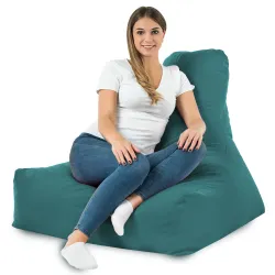 Sitzsack-Sessel mit Rückenlehne Bali - Soft-Velours – Ansicht 84