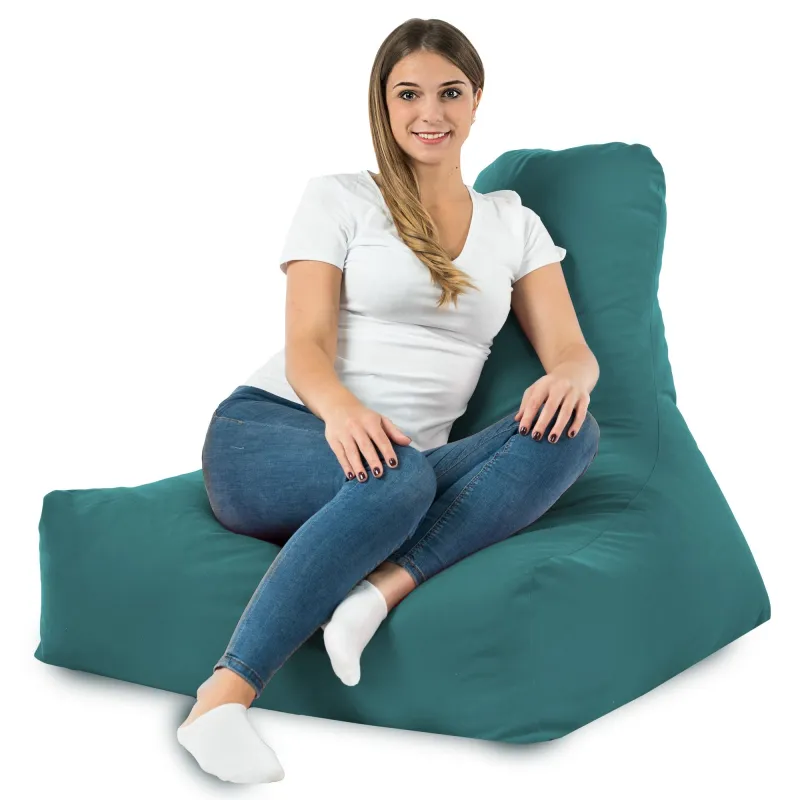 Sitzsack-Sessel mit Rückenlehne Bali - Soft-Velours – Ansicht 84