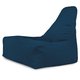 Sitzsack Sessel Bali Plüsch Marineblau