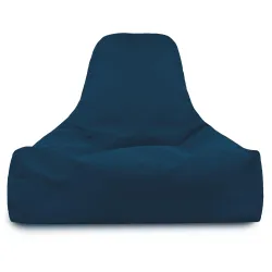 Sitzsack-Sessel mit Rückenlehne Bali - Soft-Velours – Ansicht 25