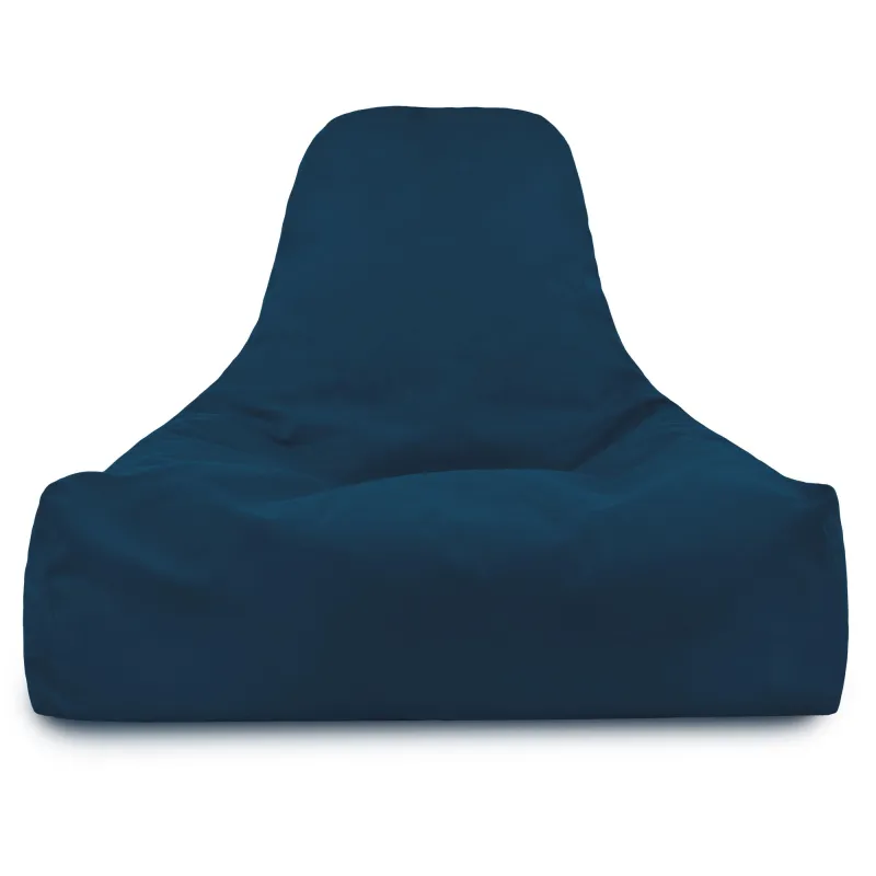 Sitzsack-Sessel mit Rückenlehne Bali - Soft-Velours – Ansicht 25