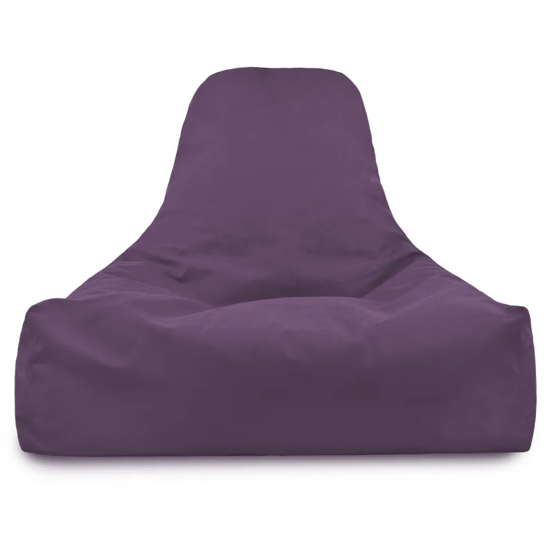 Sitzsack-Sessel mit Rückenlehne Bali - Soft-Velours – Ansicht 26