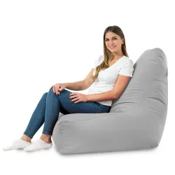 Sitzsack-Sessel mit Rückenlehne Bali - Soft-Velours – Ansicht 57