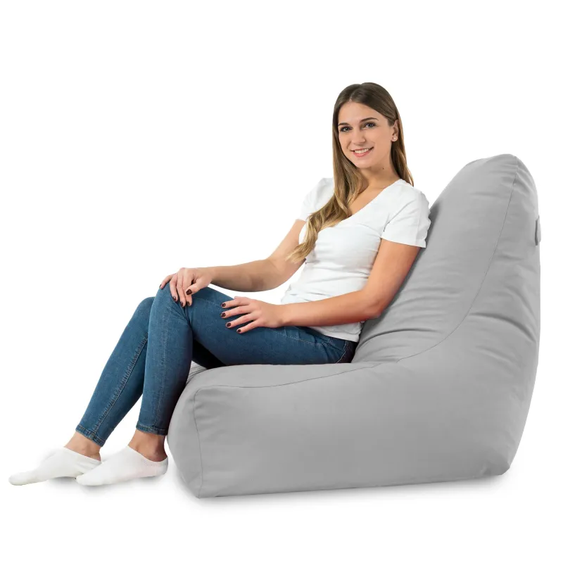 Sitzsack-Sessel mit Rückenlehne Bali - Soft-Velours – Ansicht 57