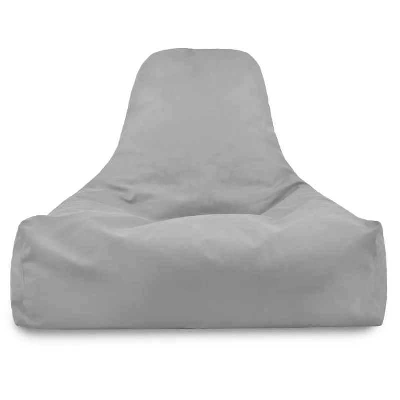 Sitzsack-Sessel mit Rückenlehne Bali - Soft-Velours – Ansicht 27