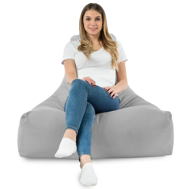Sitzsack-Sessel mit Rückenlehne Bali - Soft-Velours – Ansicht 72
