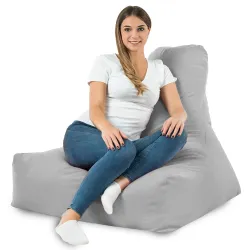 Sitzsack-Sessel mit Rückenlehne Bali - Soft-Velours – Ansicht 87