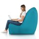 Blau Sitzsack Sessel Outdoor XXL Gartenmöbel