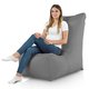 Grau Sitzsack Sessel Outdoor XXL Garten