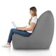 Grau Sitzsack Sessel Outdoor XXL Garten