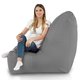 Grau Sitzsack Sessel Outdoor XXL Garten