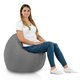 Grau Bodenkissen Outdoor Garten