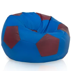 Riesiger Fußball Sitzsack XXL - Kunstleder – Ansicht 9