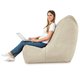 Perle Sitzsack Sessel XXL Plüsch Lounge
