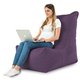 Violett Sitzsack Sessel XXL Plüsch Lavender