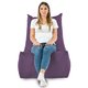 Violett Sitzsack Sessel XXL Plüsch Lavender
