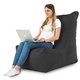 Grau Sitzsack Sessel XXL Plüsch Modern