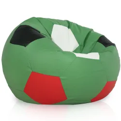 Riesiger Fußball Sitzsack XXL - Kunstleder – Ansicht 16