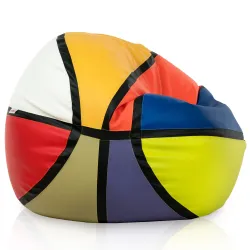 Sitzsack Sessel Basketball zum Sitzen - Kunstleder