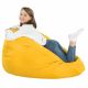 Gelb Sitzsack XL Kunstleder Kinderzimmer