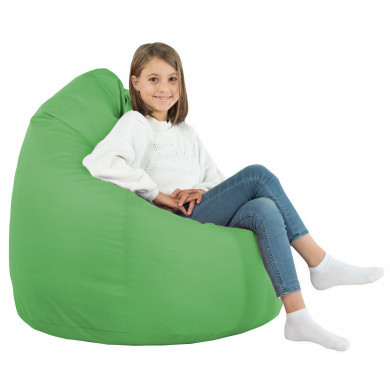 Grün Sitzsack XL Kunstleder