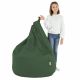 Dunkelgrün Sitzsack XL Kunstleder