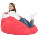 Rosa Sitzsack XL Kunstleder Pink