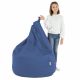Blau Sitzsack XL Kunstleder Groß