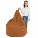 Schokolade Sitzsack XL Kunstleder