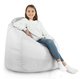 Weiß Sitzsack XL Outdoor Balkon