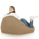 Beige Sitzsack XL Outdoor Garten