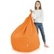 Orange Sitzsack XL Outdoor Kindermöbel