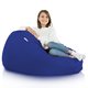Dunkelblau Sitzsack XL Outdoor Kornblumen