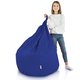 Dunkelblau Sitzsack XL Outdoor Kornblumen