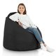 Schwarz Sitzsack XL Outdoor Draußen